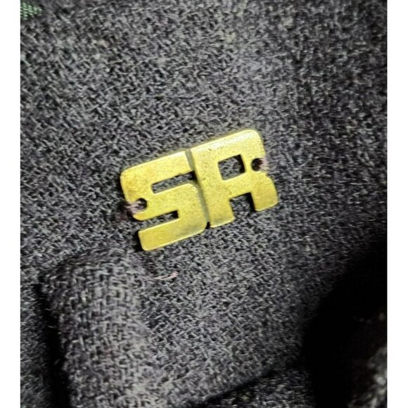 Sonia Rykiel Black Wool Skirt – Size M – Belted – Pleated – Designer Fit - Picture 3 of 5